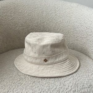 Sandro Cream Bucket Hat NWT
